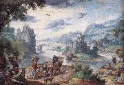 BOL, Hans Landscape with the Fall of Icarus d oil painting artist